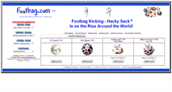 Desktop Screenshot of footbag.com